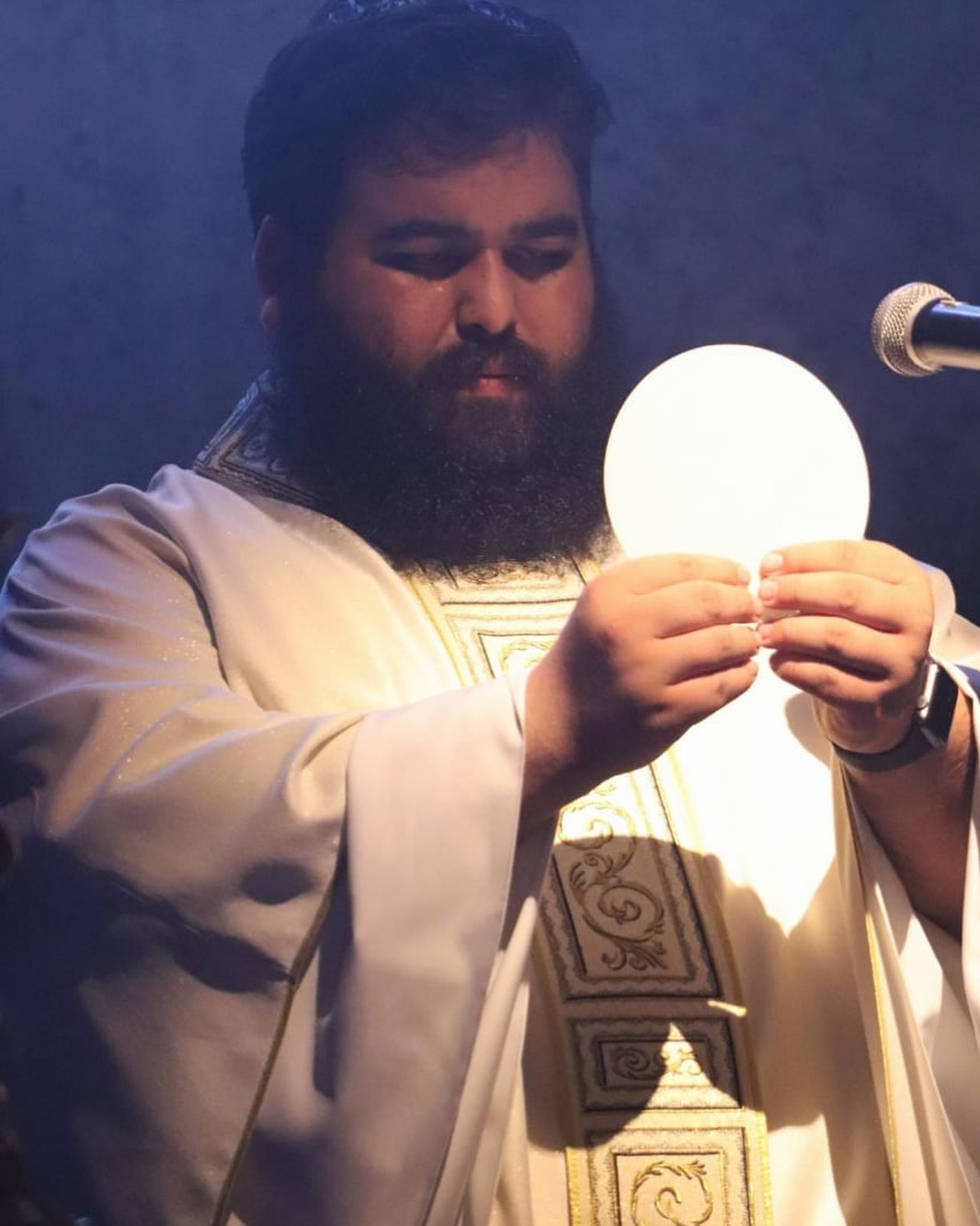 Padre Jonas Rafael - Pároco da paróquia nossa senhora de fátima