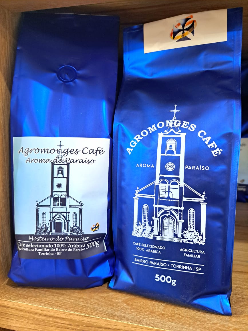 Café Gourmet em Grãos e Moído - Agromonges Café 500g